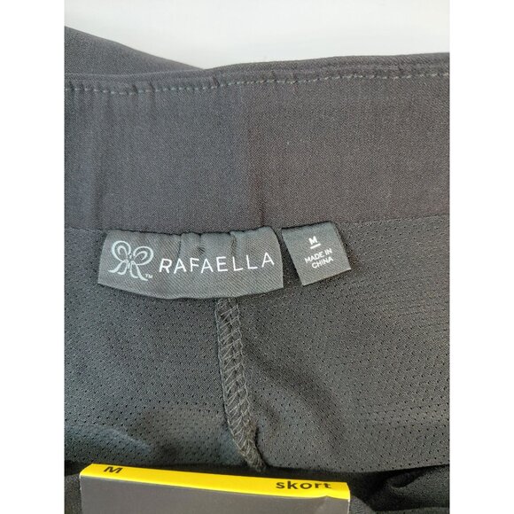 Rafaella Women's Black Skort M Functional Pockets Stretch Waist - Picture 8 of 8